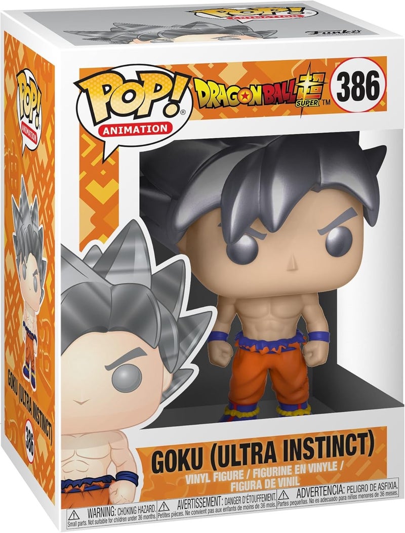 FUNKO POP فنكو بوب! أنيميشن: دراغون بول سوبر - غوكو - (شكل الألترا إنستينكت) - تمثال فينيل قابل للجمع - فكرة هدية - منتجات رسمية - ألعاب للأطفال والبالغين - عشاق الأنمي - Image 1